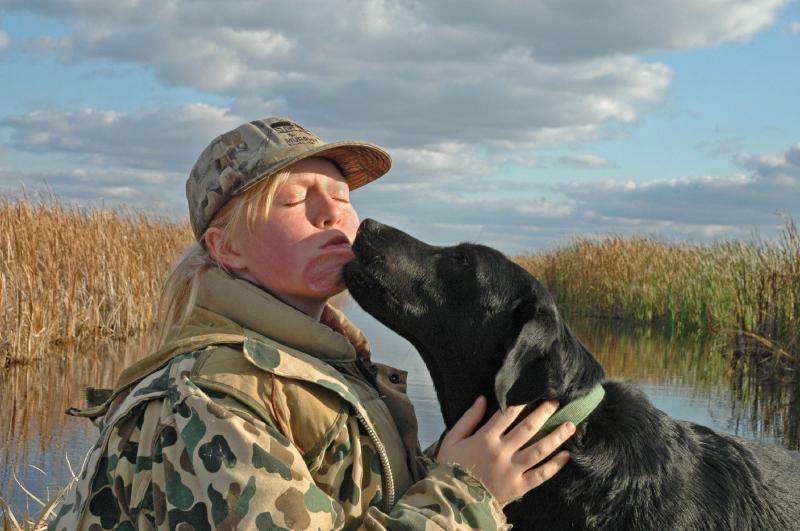 bri and bud.jpg - Brianna and her dog Buddy